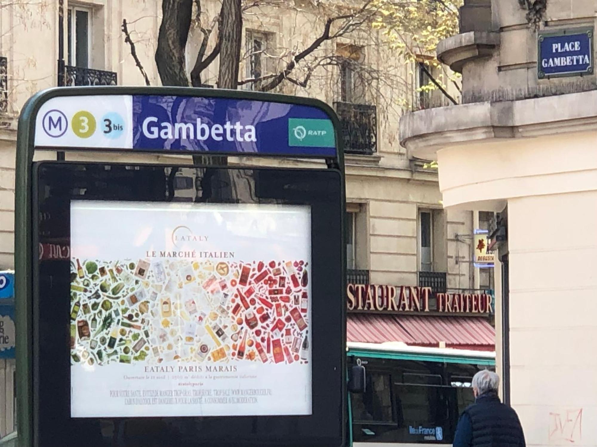 Metro Gambetta Apartment Paris Ngoại thất bức ảnh
